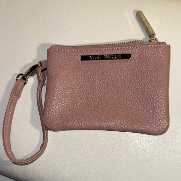 Steve Madden Mauve Wristlet Clutch - Picture 1 of 6